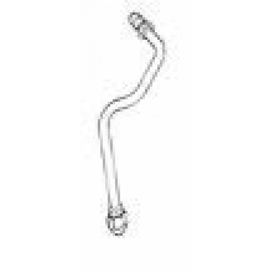 SPAZIALE STEAM CHROMED PIPE -RIGHT