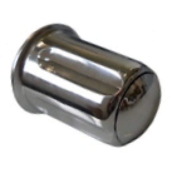 STEAM/WEATER VALVE KNOB MOD. COMPACT D.40 CHROME WITH PLUG AND RING CHROME