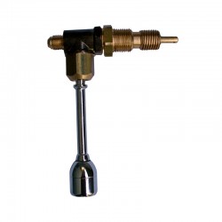 HOT WATER VALVE COMPLETE WITH CHROMED TUBE