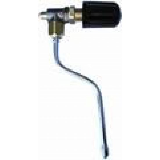STEAM VALVE COMPLETE WITH CHROMED STEAM TUBE AND HANDLE COMPACT STYLE