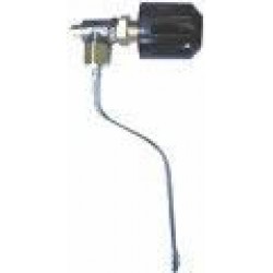 STEAM VALVE COMPLETE WITH CHROMED STEAM TUBE AND HANDLE NO STOP STYLE