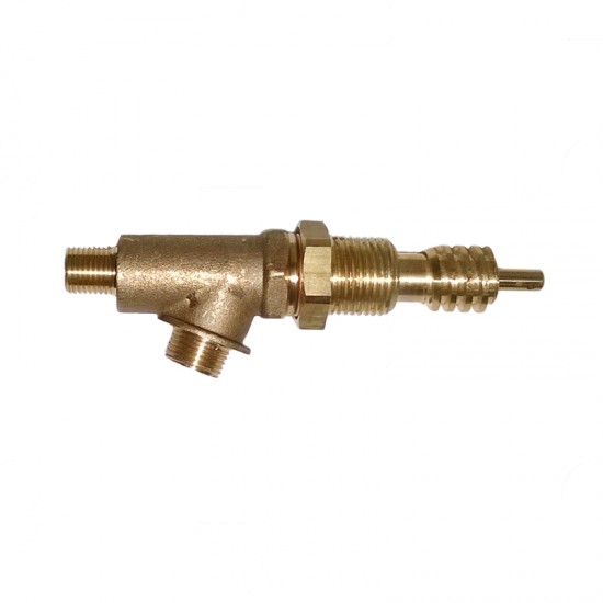 QUICKLY INCLINED STEAM/WATER VALVE