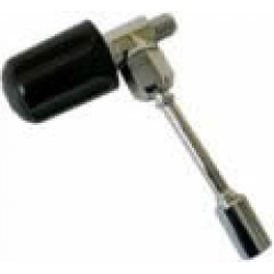 WATER VALVE COMPLETE WITH CHROMED TUBE