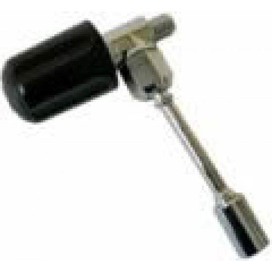 WATER VALVE COMPLETE WITH CHROMED TUBE