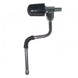 COMPLETE CHROMED STEAM VALVE COMPLETE WITH COMPACT STYLE HANDLE