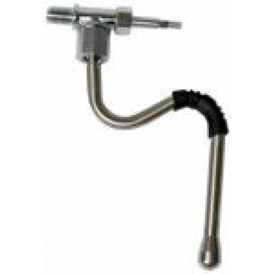 STEAM VALVE MIGNON STYLE COMPLETE WITH S.STEEL STEAM TUBE