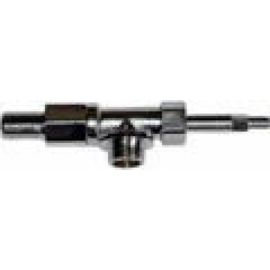 STEAM/WATER VALVE MINI K3 WITH EXTENSION - THREADED SHAFT