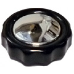 STEAM VALVE KNOB WITH PLUG CHROME -COMPATIBLE FAEMA E61 LEGEND