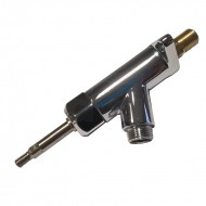 CHROME STEAM/WATER VALVE -FITTING 3/8M
