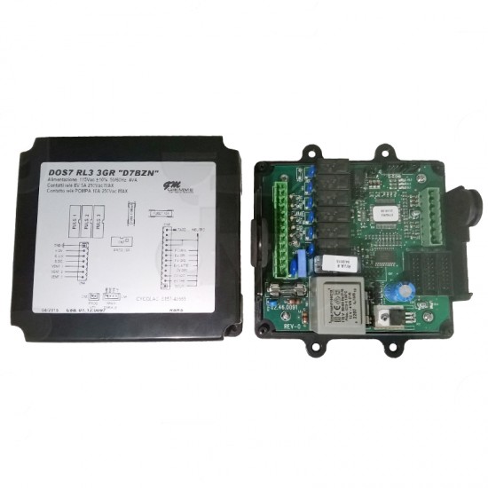 ELECTRONIC BOX DOS7 RL3 D7BZN 115VAC -BEZZERA