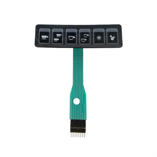 TOUCHPANEL BIANCHI LUCIA 6 BUTTONS