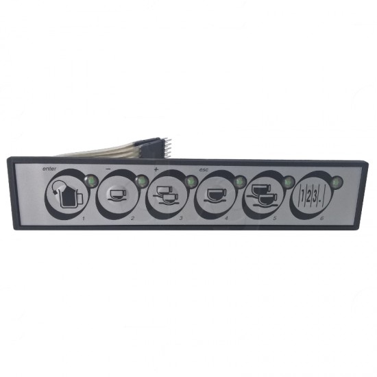 CARIMALI TOUCHPANEL 6 BUTTONS 6 LED TEMA GROUP