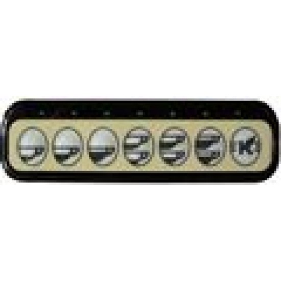 ELEKTRA 7T TOUCHPANEL HORIZONTAL BLACK