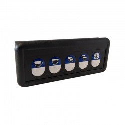 Tastatura placa electronica 5T/5L cu mufa 16 pini pentru expresor IBERITAL, VFA