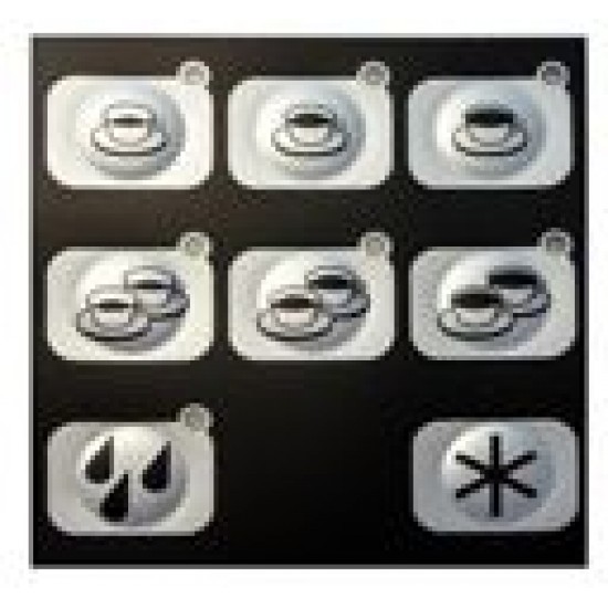 MEMBRANE TOUCH PANEL 8 KEY