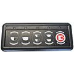 SANREMO TOUCH PANEL 5 KEY WHITE LED