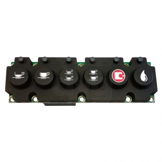 TOUCHPANEL TO, 6 BUTTONS 6 LED SED SANREMO