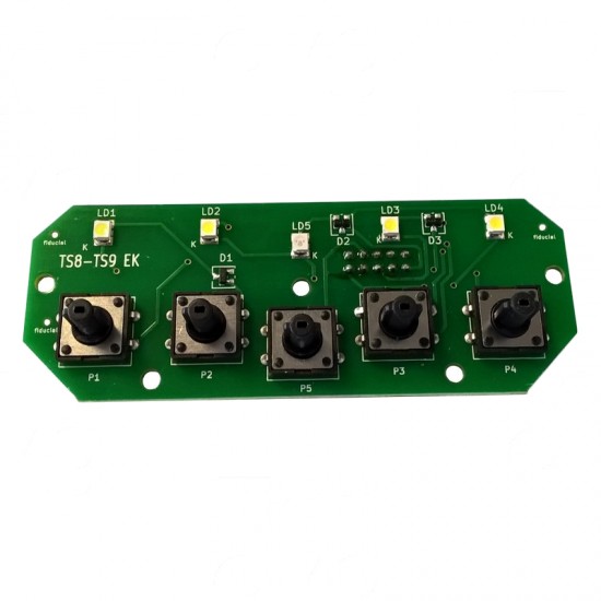 S5 TOUCHPANEL MEMBRANE 5 BUTTON