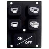 SPAZIALE S3 5 BUTTONS TOUCHPANEL