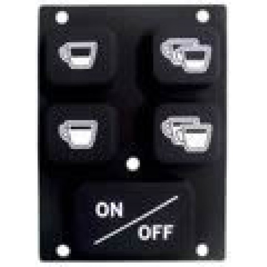 SPAZIALE S3 5 BUTTONS TOUCHPANEL