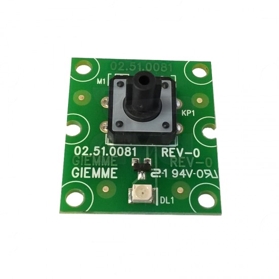 SPAZIALE S5 1 BUTTON CIRCUIT
