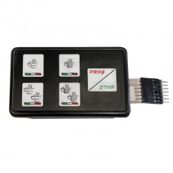 TOUCHPANEL 5 BUTTONS CKE 96 + SCREWS
