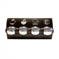 WEGA SPHERA 4T SERVICE MAN BLACK/CHROMED PUSH BUTTON
