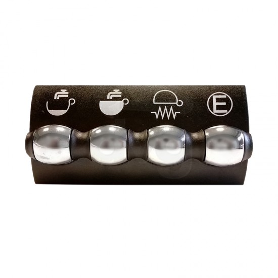 WEGA SPHERA 4T SERVICE MAN BLACK/CHROMED PUSH BUTTON