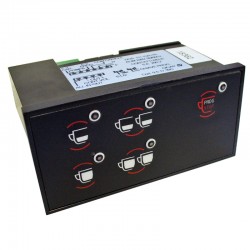 TOUCHPANEL + ELECTRONIC BOX WEGA JUNIOR TH EVD BLACK 115V