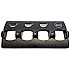 WEGA SPHERA 4T EVD PUSH BUTTON PANEL FRONT BLACK COVER