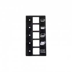 WEGA EVD TOUCHPANEL LABEL