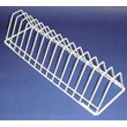 RACK FOR 17 SAUCERS -TEFLONED METAL