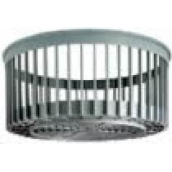 Plastic round rack Dia 40xH18 with ring