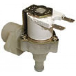 Dishwasher solenoid valve single output 90°