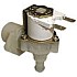 Dishwasher solenoid valve single output 90°