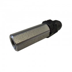 S. STEEL non return valve W/Plastic connector