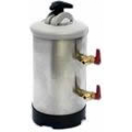 Dedurizator filtru inox manual , 8 litri, pentru aparate de cafea, cuptoare, etc