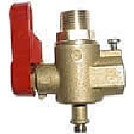 Dva manual water softener tap 3/8"