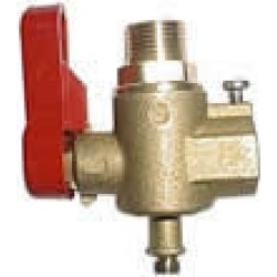 Dva manual water softener tap 3/8"