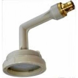 Dva manual water softener bottom outlet filter