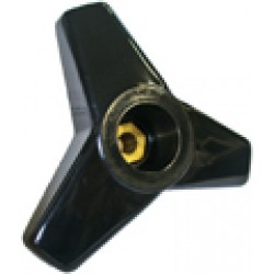 Metal lid plastic handle for dva manual water softener